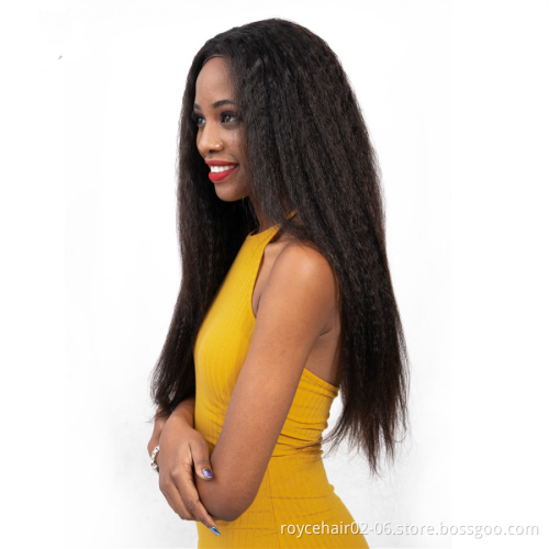 10a Wholesale Cheap Cuticle Aligned Virgin Mongolian Human Hair 360 Lace Frontal Afro Kinky Straight Curly Wig